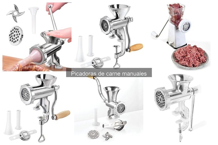 Dónde comprar picadoras de carne manuales: calidad y precios