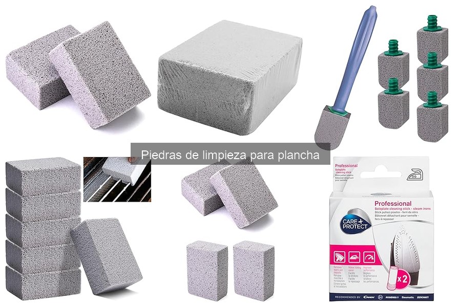 Dónde comprar piedras de limpieza para plancha online y en tiendas