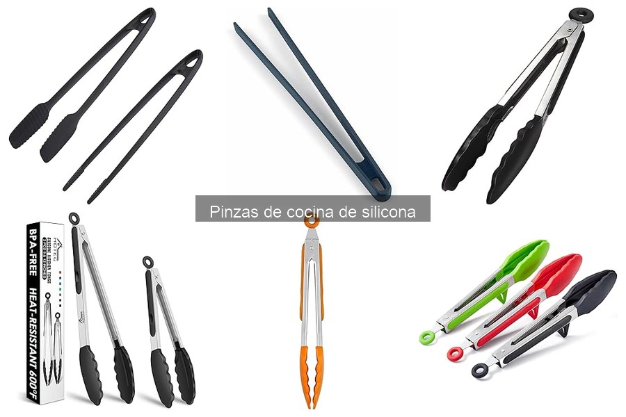 Dónde comprar pinzas de cocina de silicona a buen precio