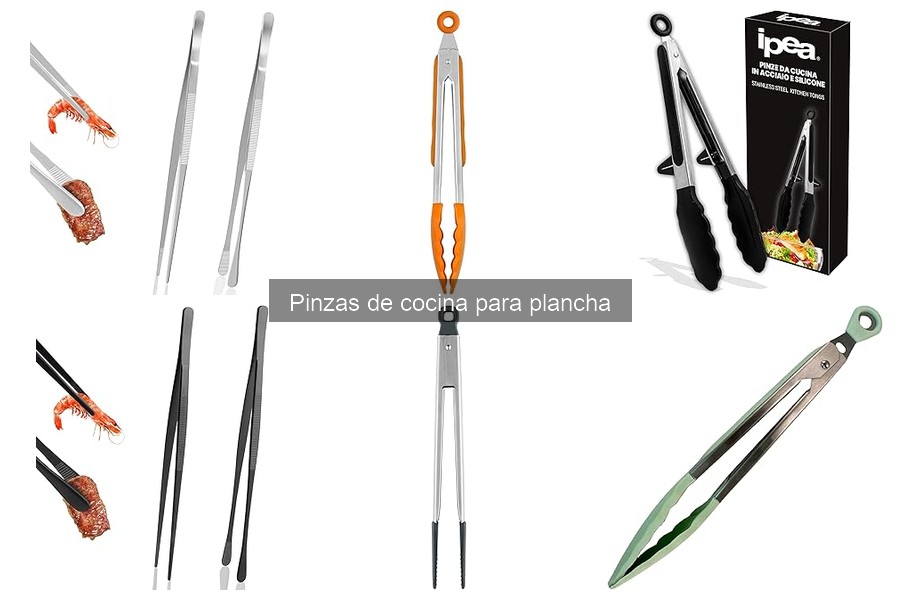 Dónde comprar pinzas de cocina para plancha: Mejores opciones