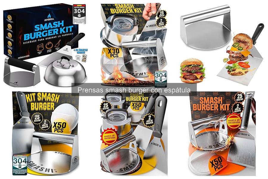 Dónde comprar prensas smash burger online: ofertas y precios