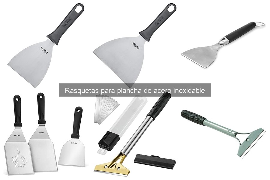 Dónde comprar rasquetas de acero inoxidable online