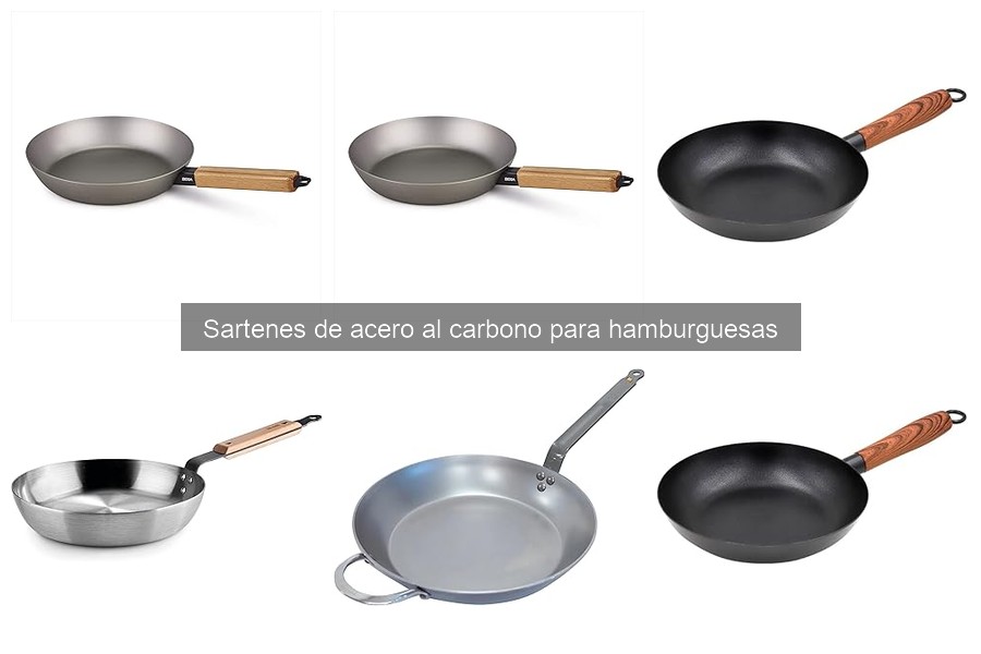 Dónde comprar sartenes de acero al carbono para hamburguesas