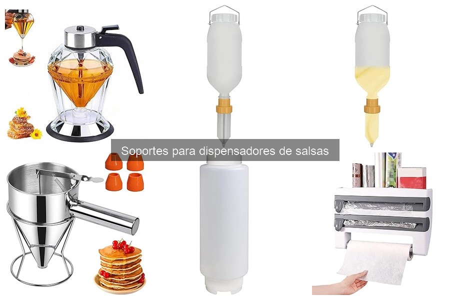 Dónde comprar soportes para dispensadores de salsas