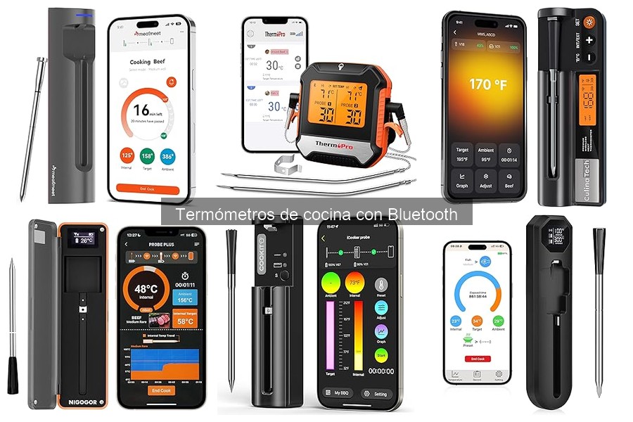 Dónde comprar termómetros de cocina con Bluetooth y ofertas