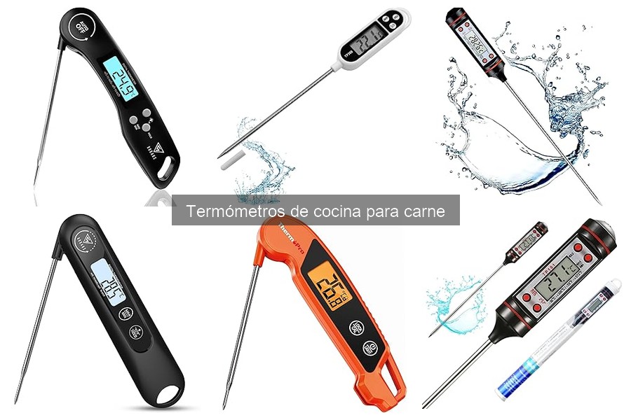 Dónde comprar termómetros de cocina para carne: guías y precios