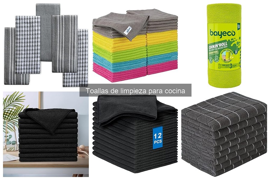Dónde comprar toallas de limpieza para cocina a buen precio