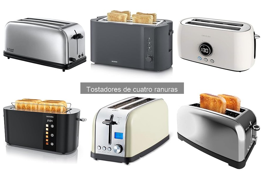 ¿Dónde comprar un tostador de cuatro ranuras al mejor precio?