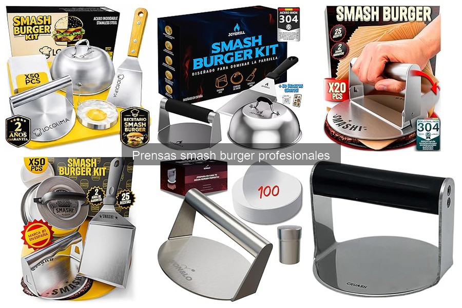 Errores al elegir una prensa smash burger profesional