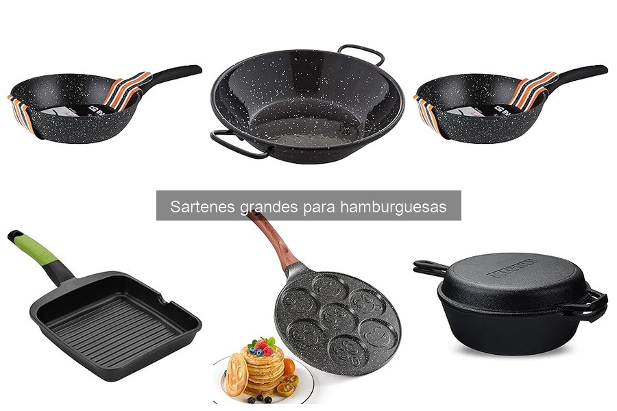 Errores comunes al cocinar hamburguesas en sartenes grandes