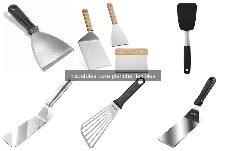 Errores comunes al elegir espátulas flexibles para plancha