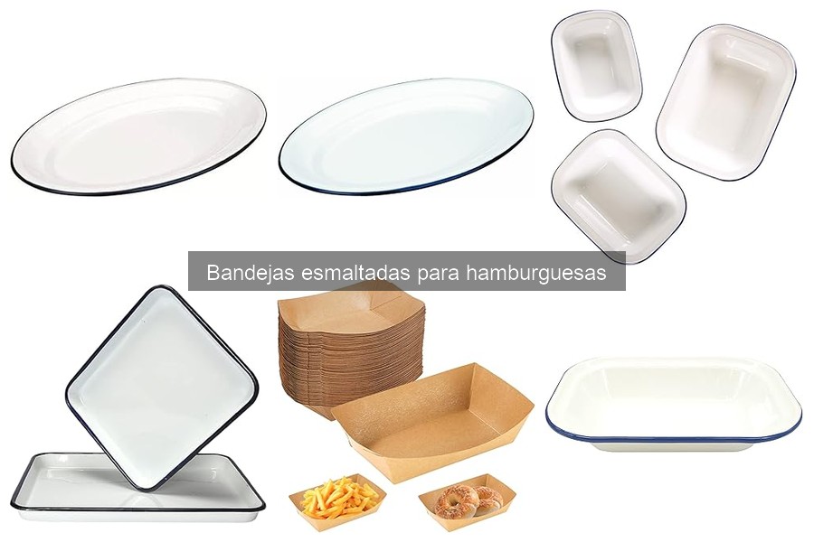 Errores comunes al usar bandejas esmaltadas para hamburguesas