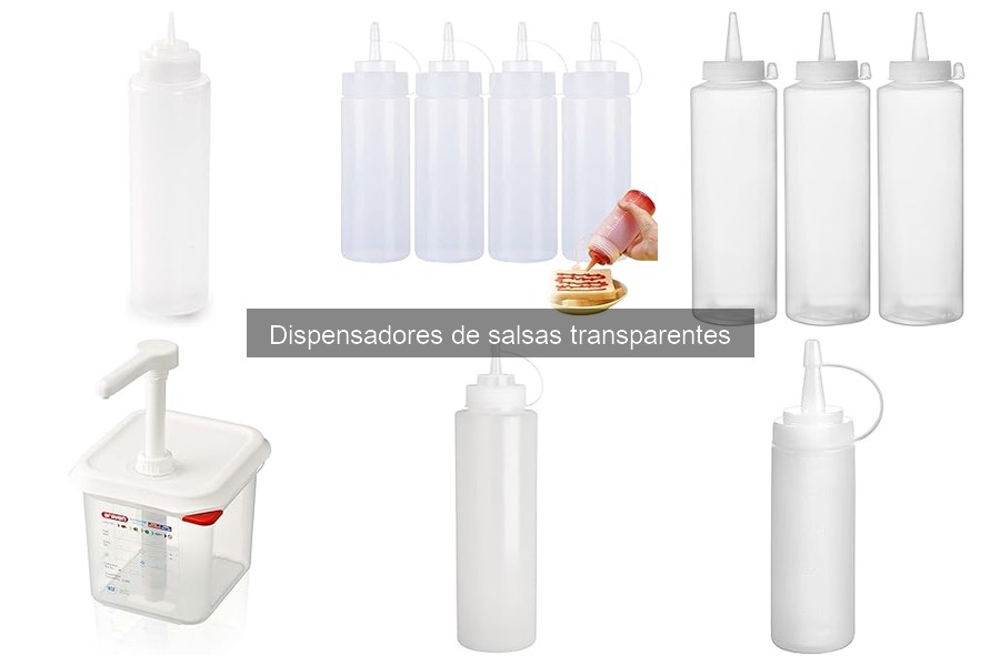 Errores comunes al usar dispensadores de salsas transparentes