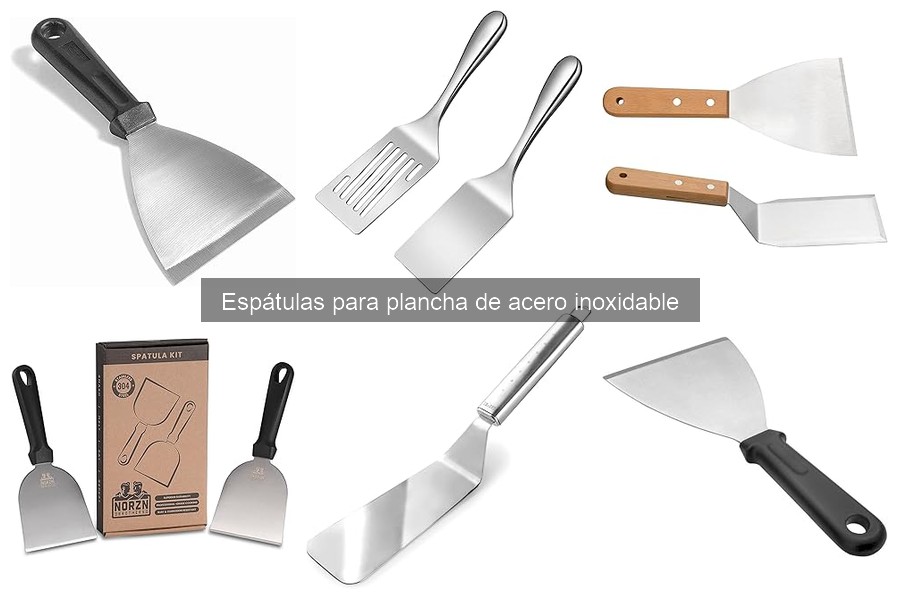 Errores comunes al usar espátulas de acero inoxidable
