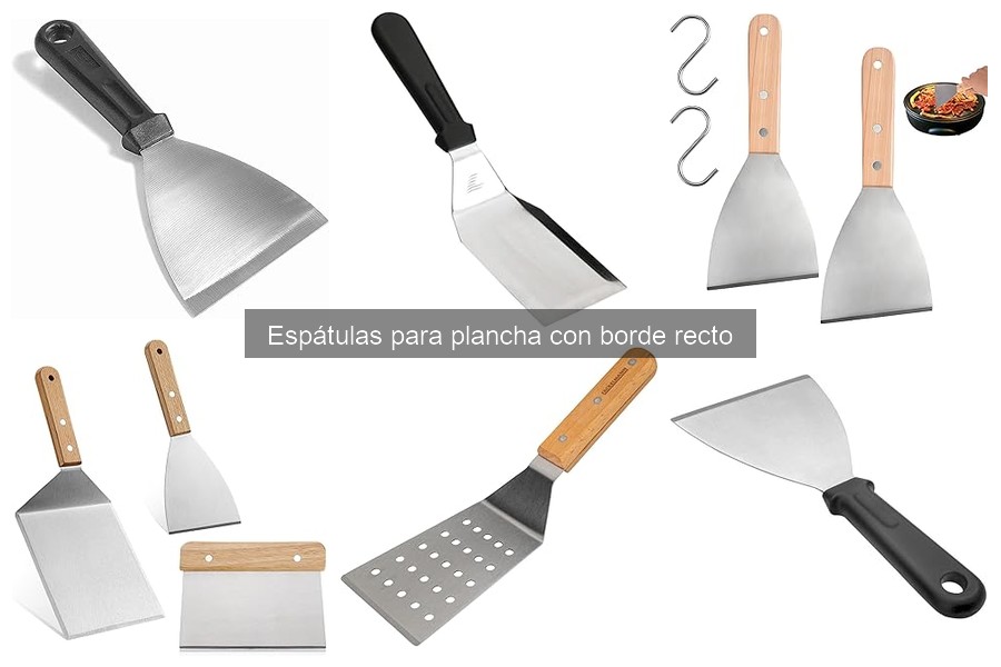 Errores comunes al usar espátulas de borde recto