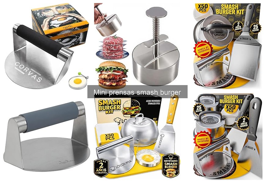 Errores comunes al usar mini prensas smash burger