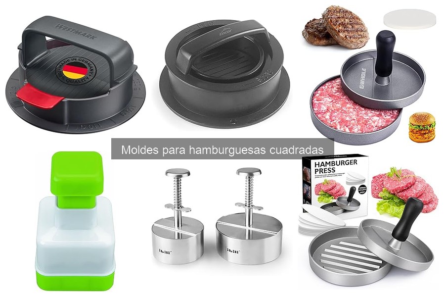 Errores comunes al usar moldes para hamburguesas cuadradas