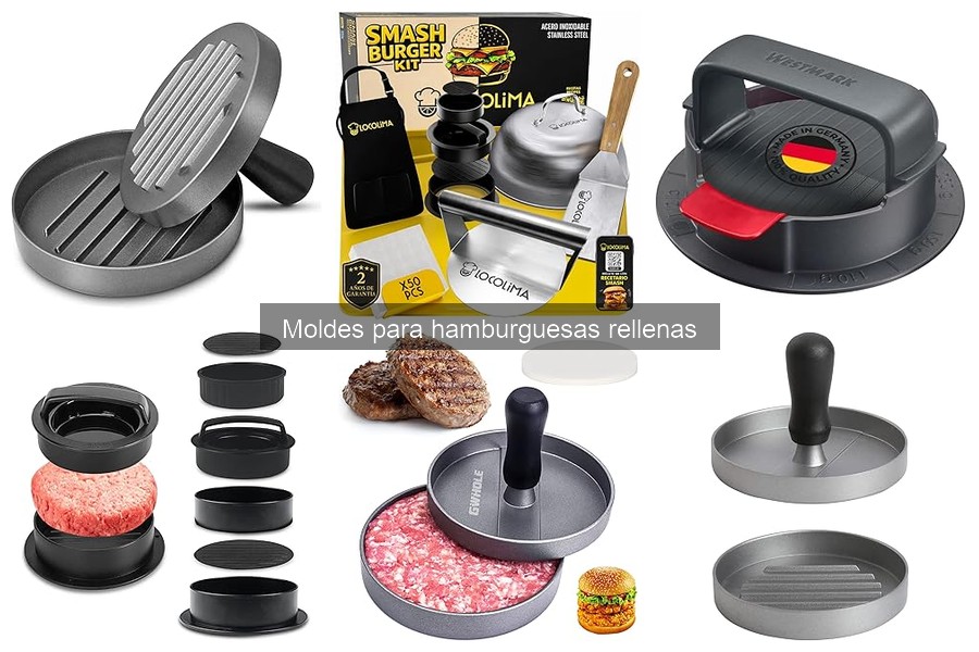 Errores comunes al usar moldes para hamburguesas rellenas