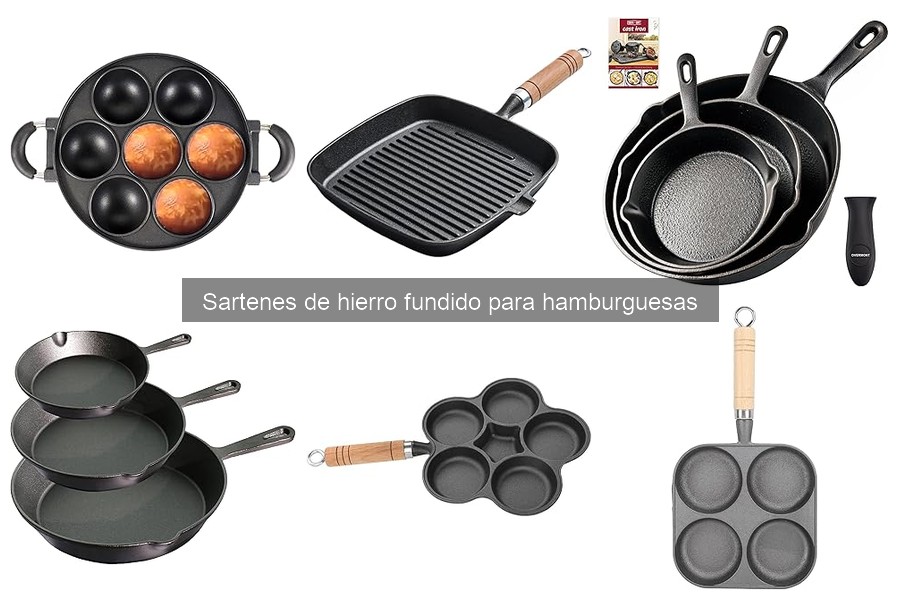 Errores comunes al usar sartenes de hierro fundido para hamburguesas