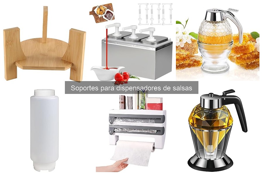 Errores comunes al usar soportes para dispensadores de salsas