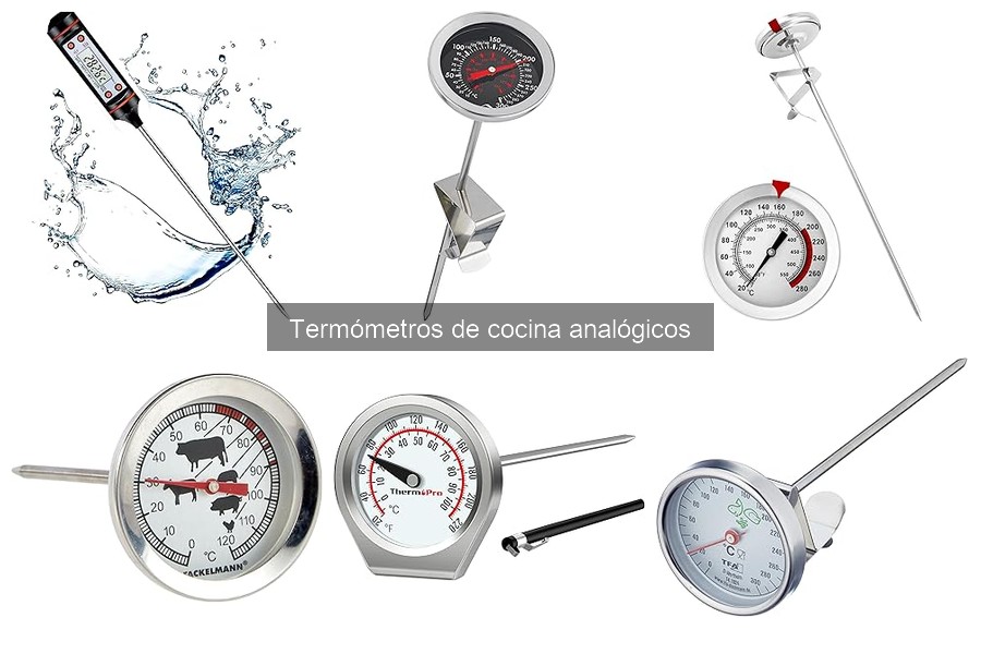 Errores comunes al usar termómetros de cocina analógicos