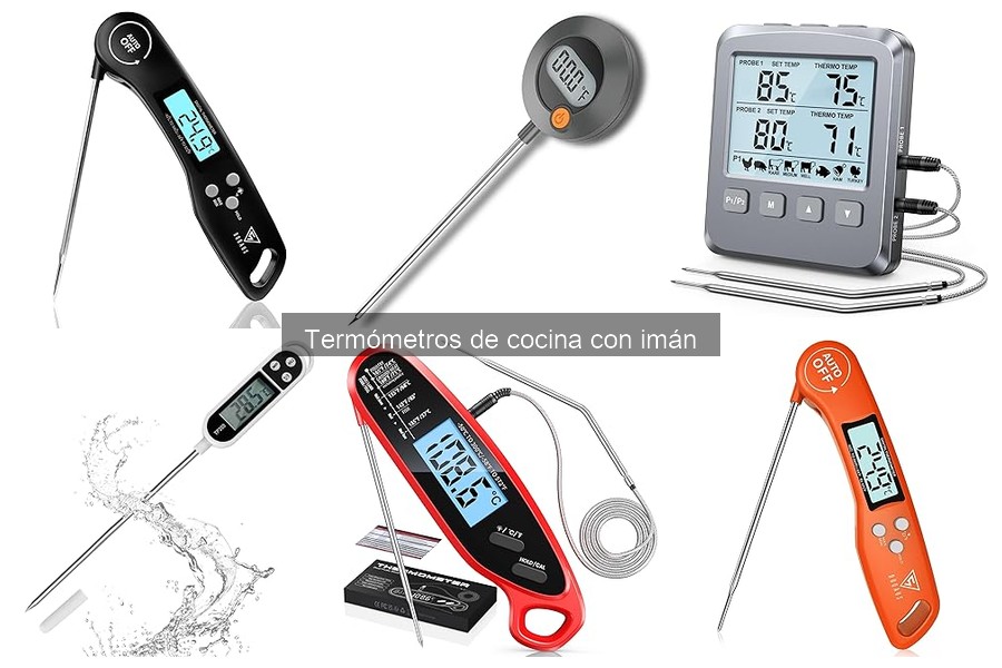 Errores comunes al usar termómetros de cocina con imán