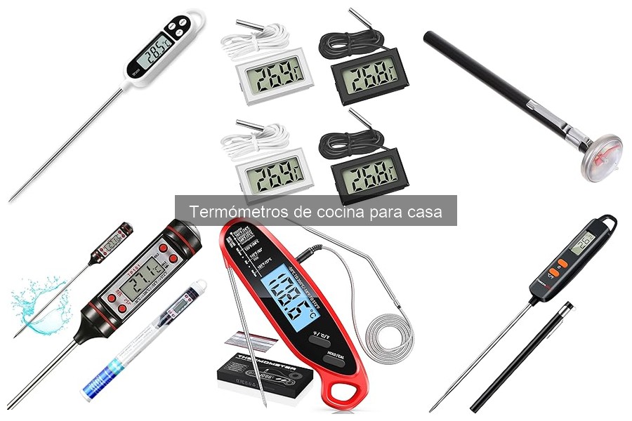Errores comunes al usar termómetros de cocina en casa