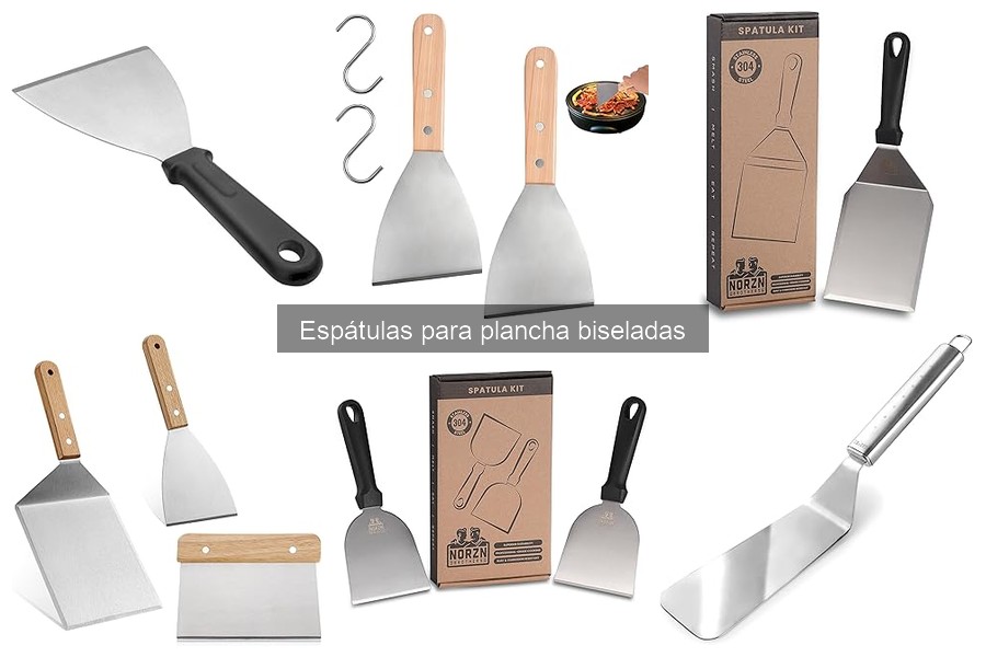 Espátulas Biseladas para Plancha: Beneficios y Características