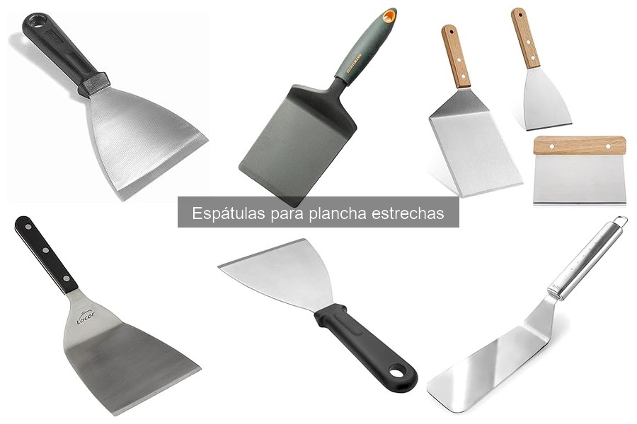 Espátulas para Plancha Estrechas: Qué son y su Utilidad