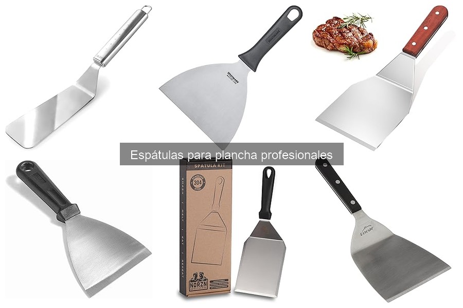Espátulas para Plancha Profesionales: Características y Usos