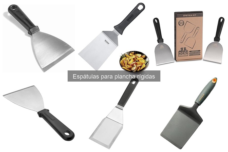 Espátulas rígidas para plancha: características y beneficios