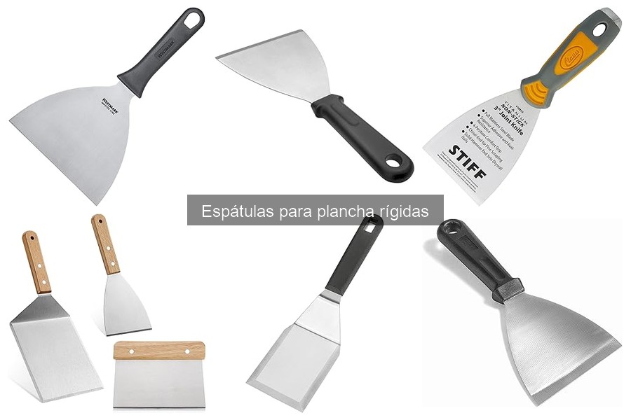 Espátulas rígidas que cuidan tu plancha: ¡Descubre las mejores!