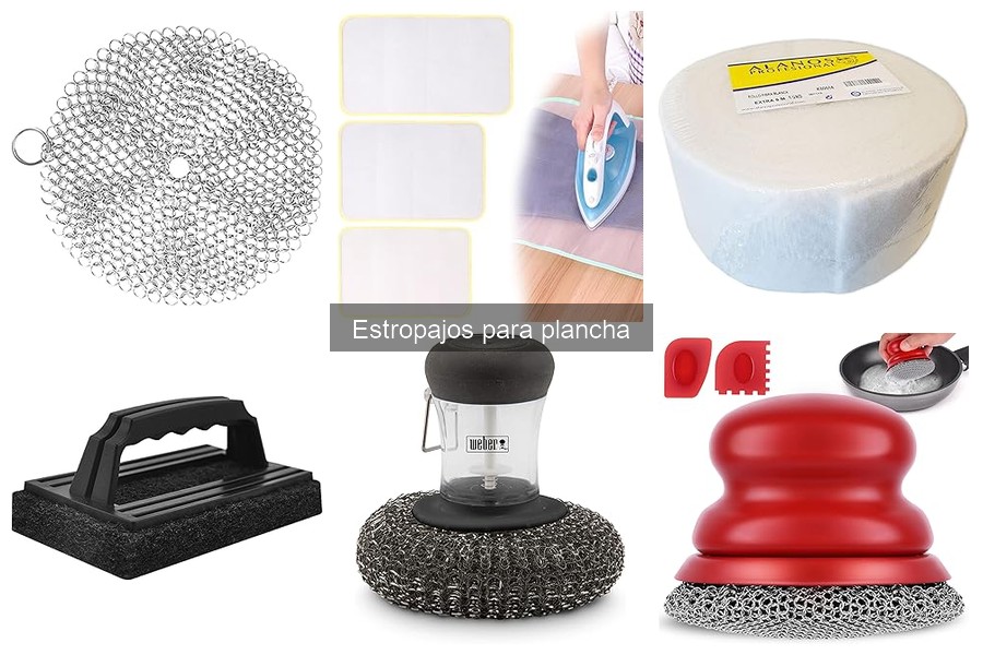 Estropajos para plancha: ¿Qué son y cómo elegir el mejor?