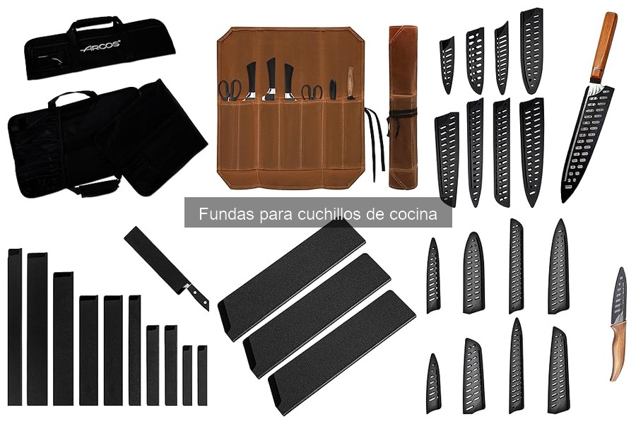 Fundas para cuchillos perfectas para camping y viajes