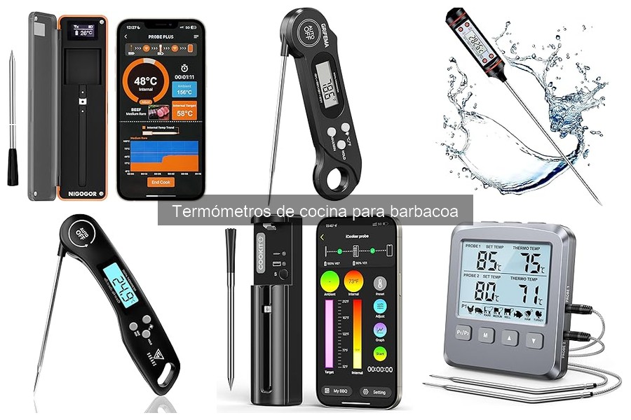 Guía de compra de termómetros de cocina para barbacoa