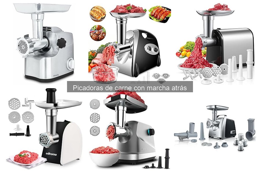 Guía de Compra: Picadoras de Carne con Marcha Atrás