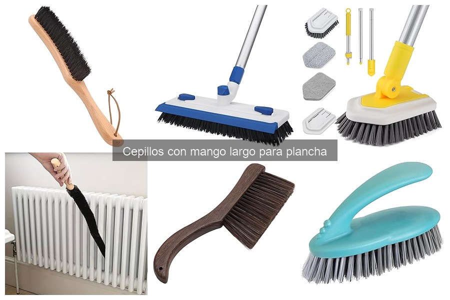 Guía para elegir el mejor cepillo con mango largo para plancha