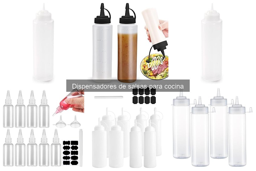 Guía para elegir el mejor dispensador de salsas para tu cocina