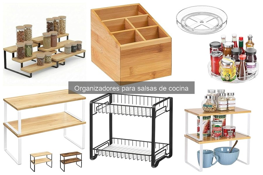 Guía para elegir el mejor organizador de salsas de cocina