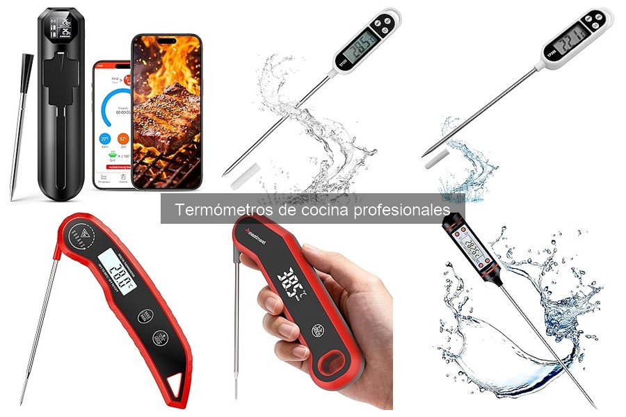 Guía para elegir el mejor termómetro de cocina profesional