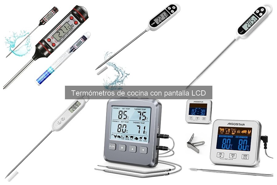 Guía para elegir un termómetro de cocina LCD en casa