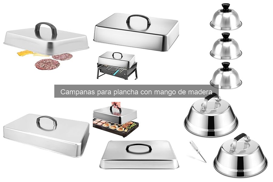Guía para elegir una campana para plancha con mango de madera
