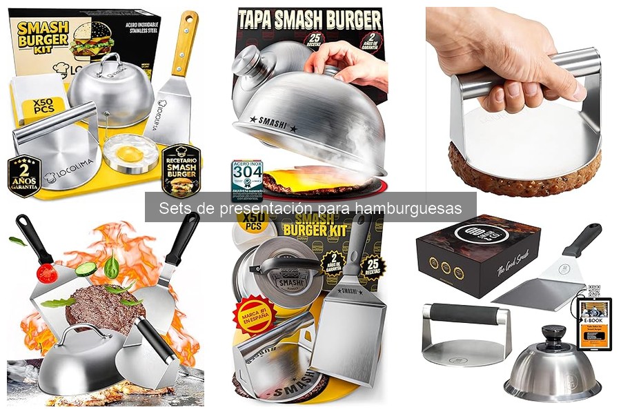 Ideas creativas con sets de hamburguesas para sorprender