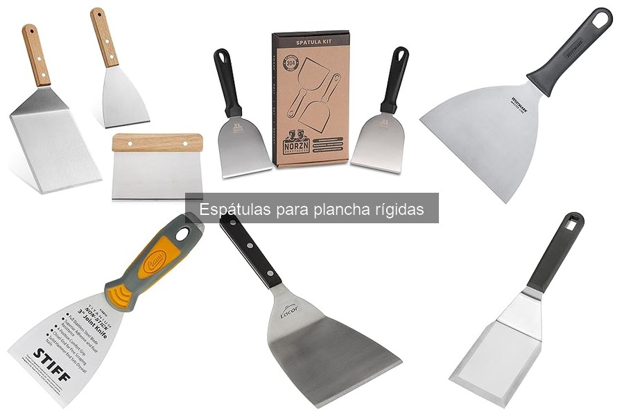 La mejor espátula rígida para principiantes en la cocina