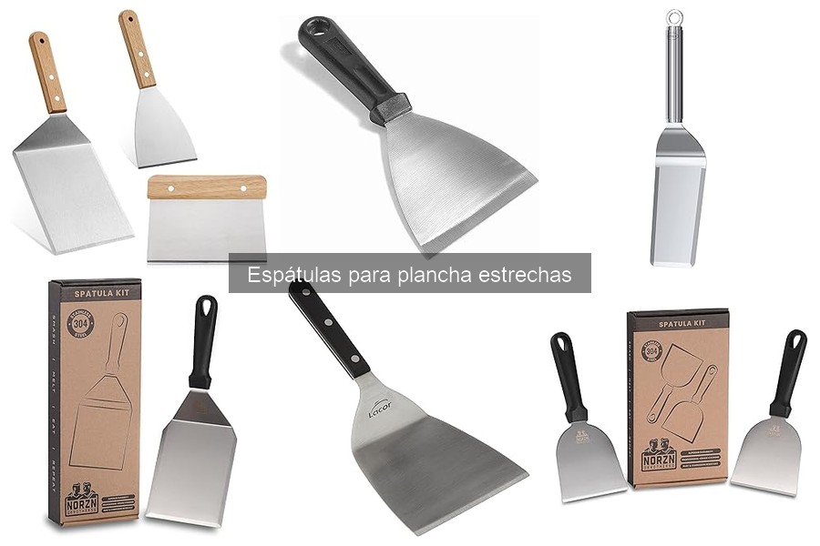 Las Mejores Espátulas para Plancha Estrechas en 2023