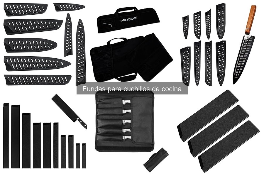 Los mejores materiales para fundas de cuchillos en cocina