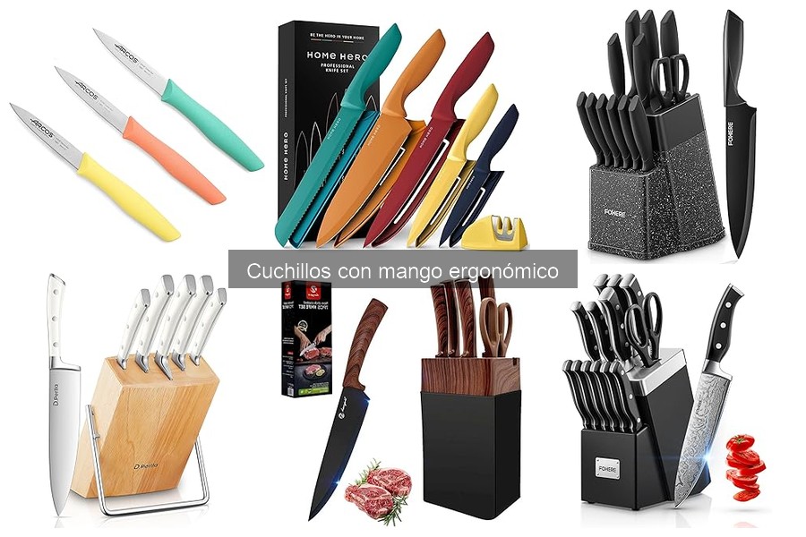 Mantenimiento de cuchillos con mango ergonómico: guía práctica