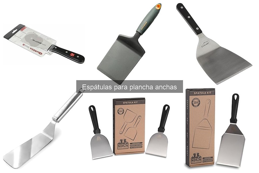 Mantenimiento de espátulas anchas para plancha: cuidados esenciales