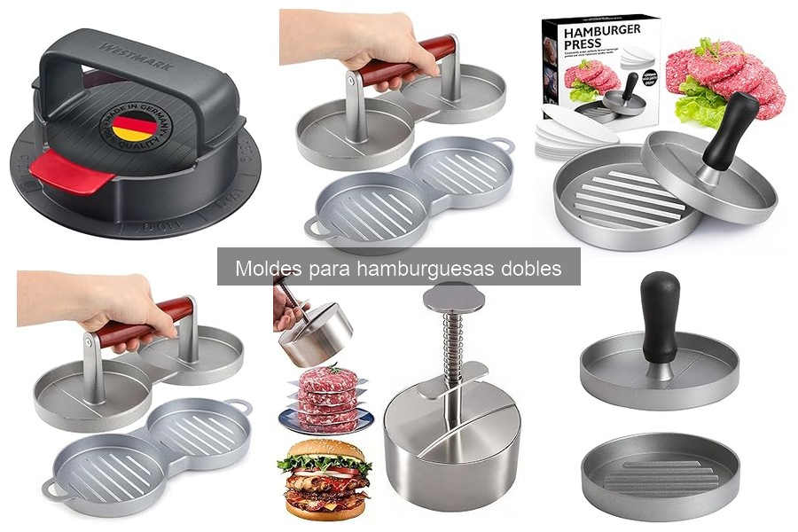 Mantenimiento de moldes para hamburguesas dobles: consejos útiles