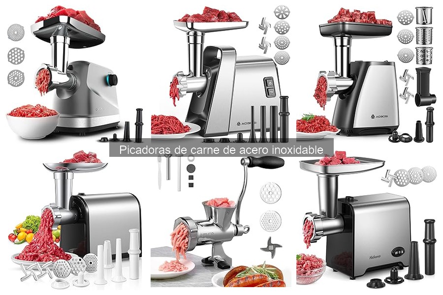 Mantenimiento de Picadoras de Carne de Acero Inoxidable